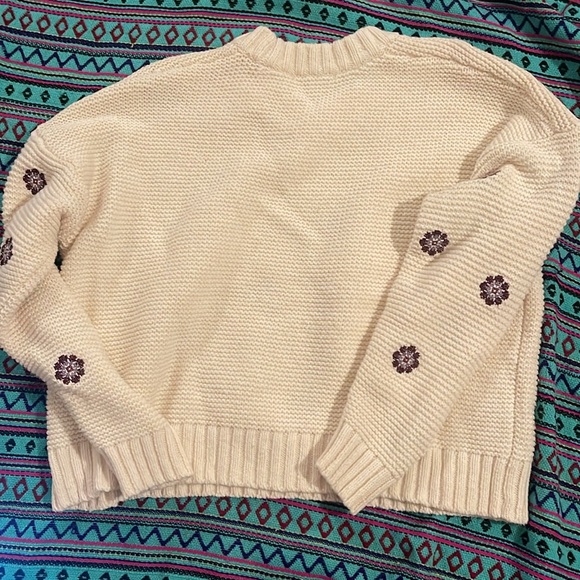 ✨ 🌻MADEWELL🌻 Medallion Sweater size M - Picture 3 of 9